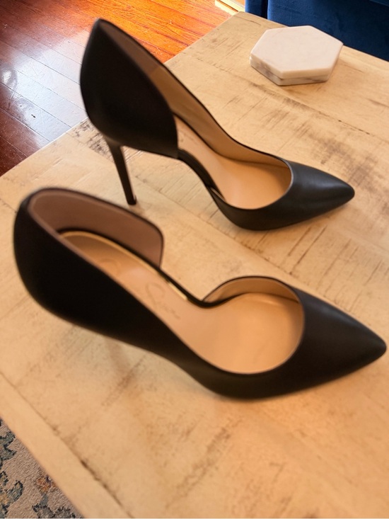 Jessica Simpson Shoes - Jessica Simpson Black D'Orsay Pointed Stiletto Pumps